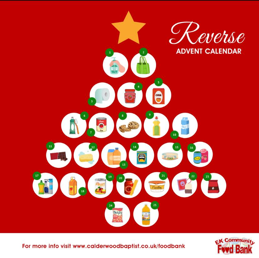 Reverse Advent Calendar